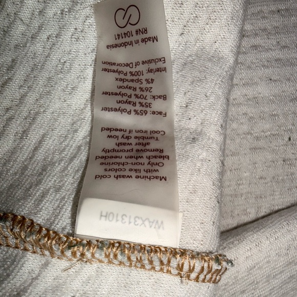 CALIA Cozy Turtleneck Ribbed Sweatshirt in Camel - Picture 4 of 4